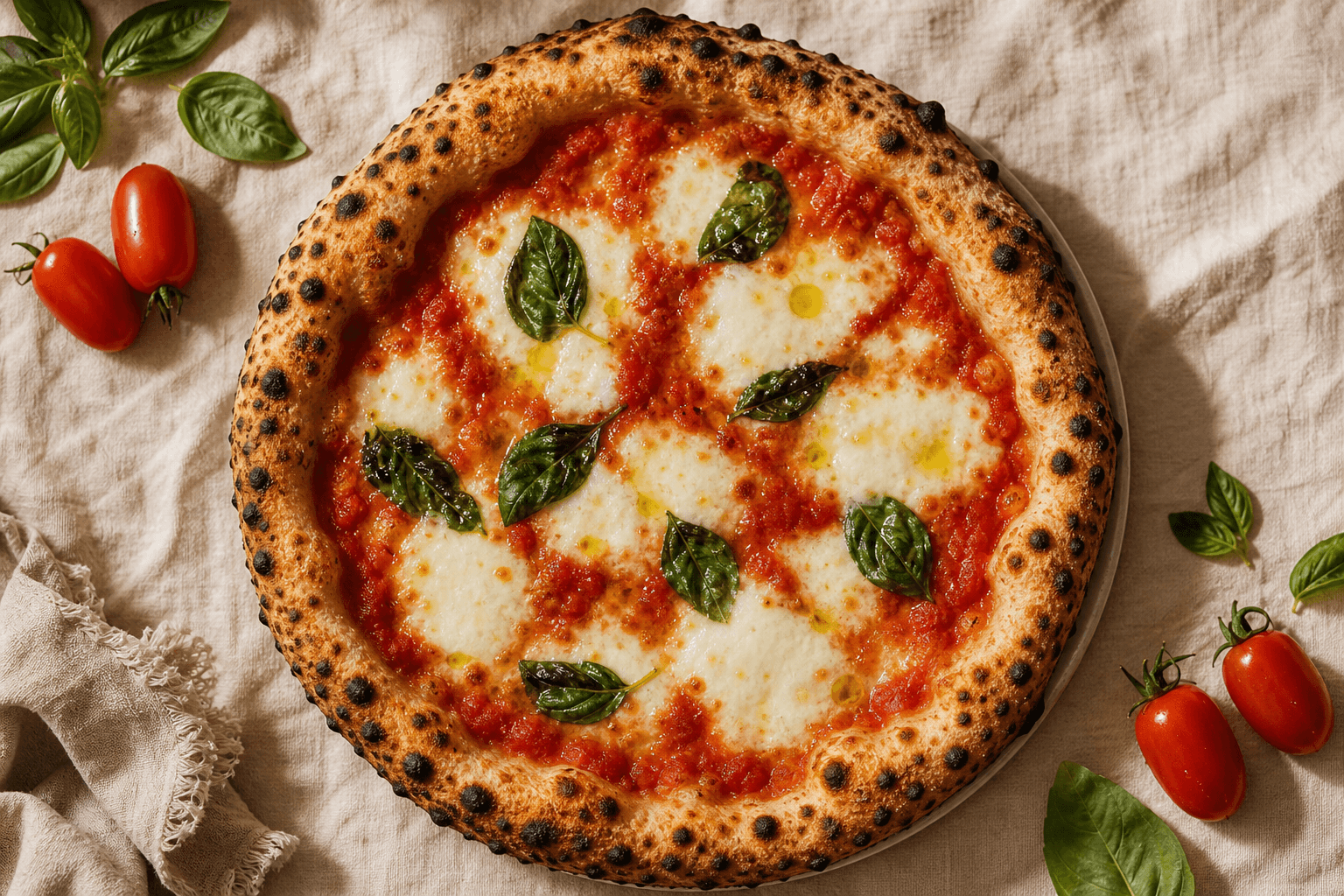 Pizza Margherita napolitaine BOPIZZ